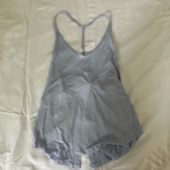 Lululemon Modal Silk Tank Top in Pastel Blue - Picture 3 of 3